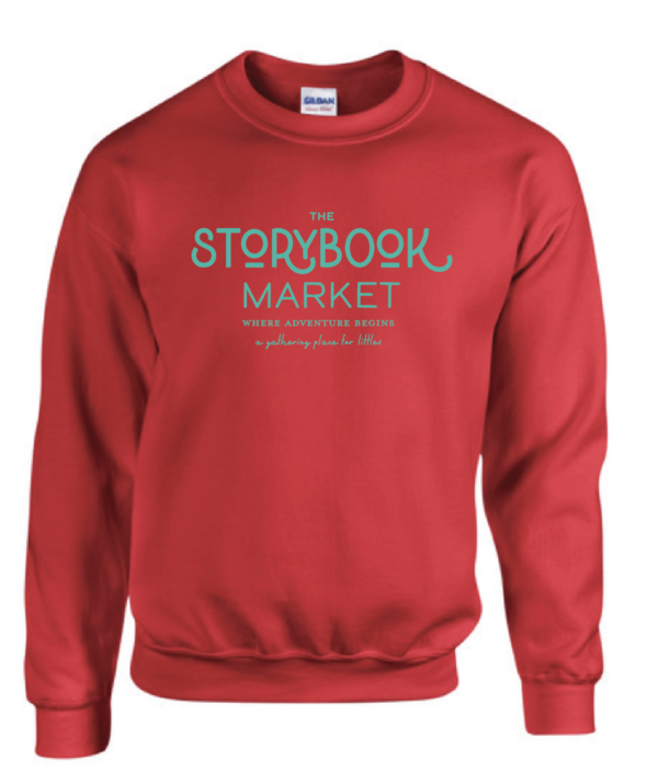 The Storybook Market Red Sweatshirt