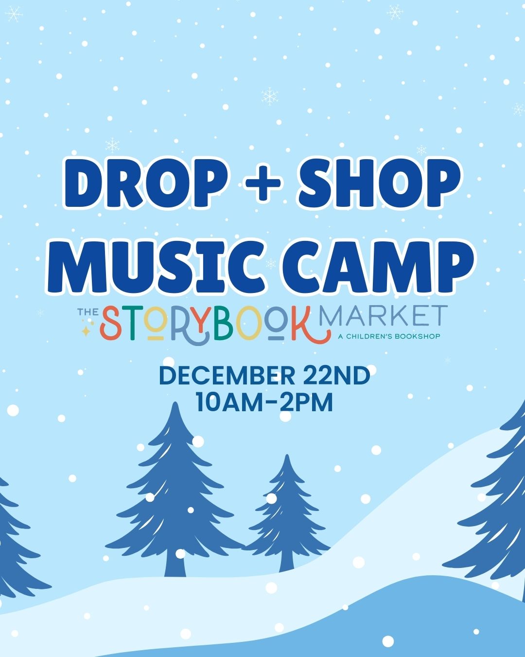 Drop & Shop Mini Music Camp