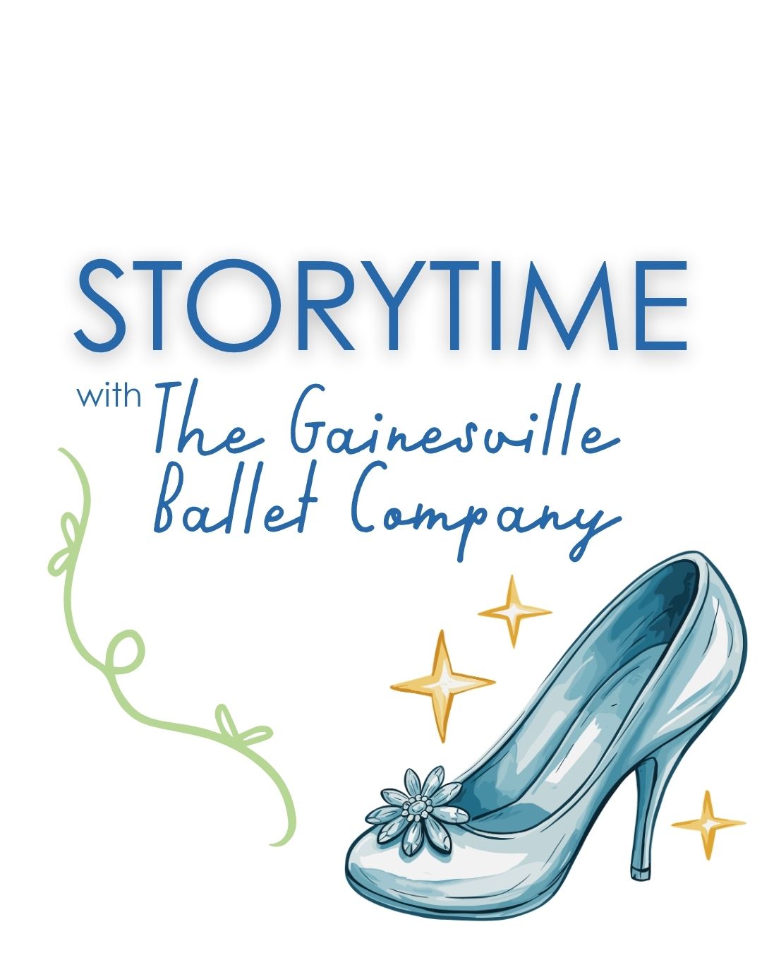 10:30 am Storytime with Gainesville Ballet in Cinderella