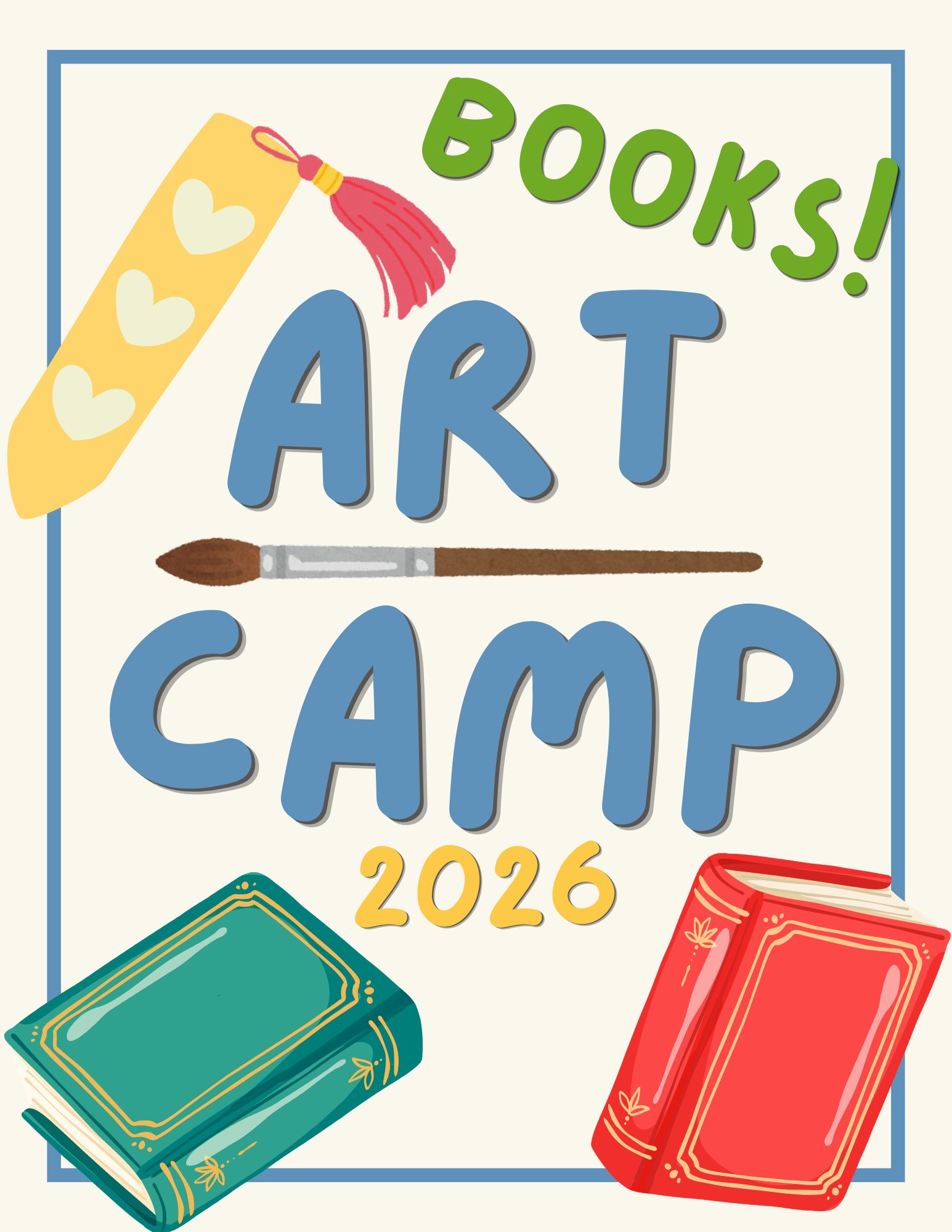 Summer Art Camp- Books!