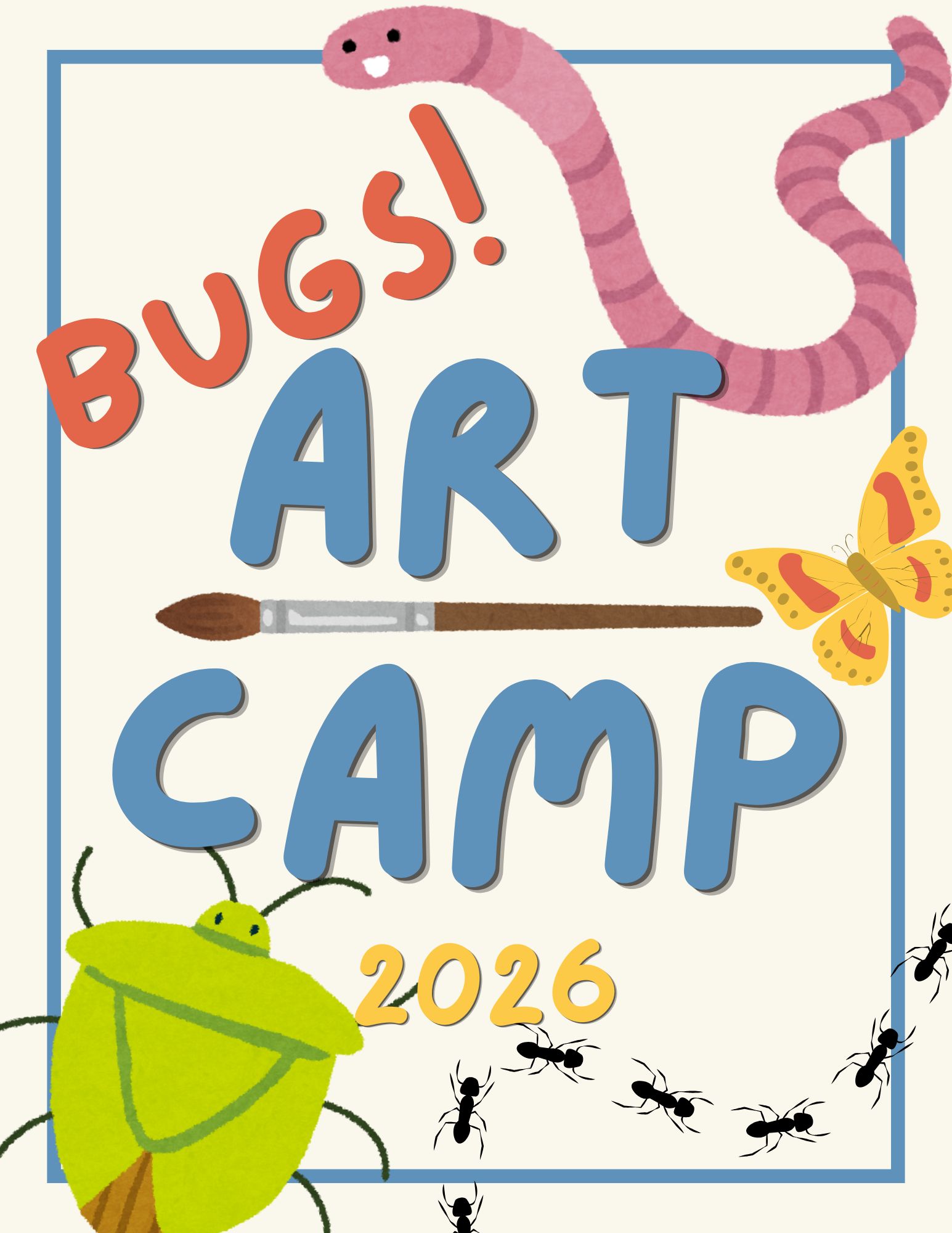 Summer Art Camp- Bugs!