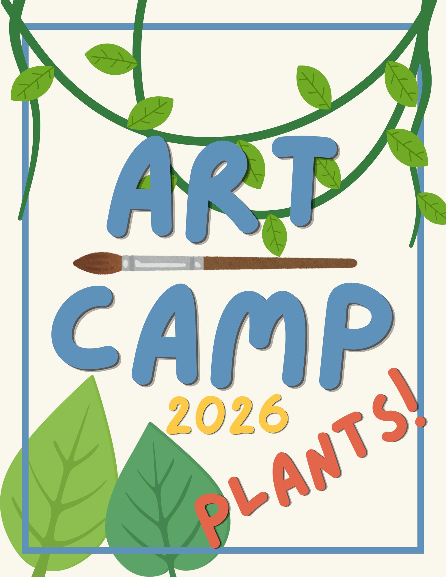 Summer Art Camp- Plants!