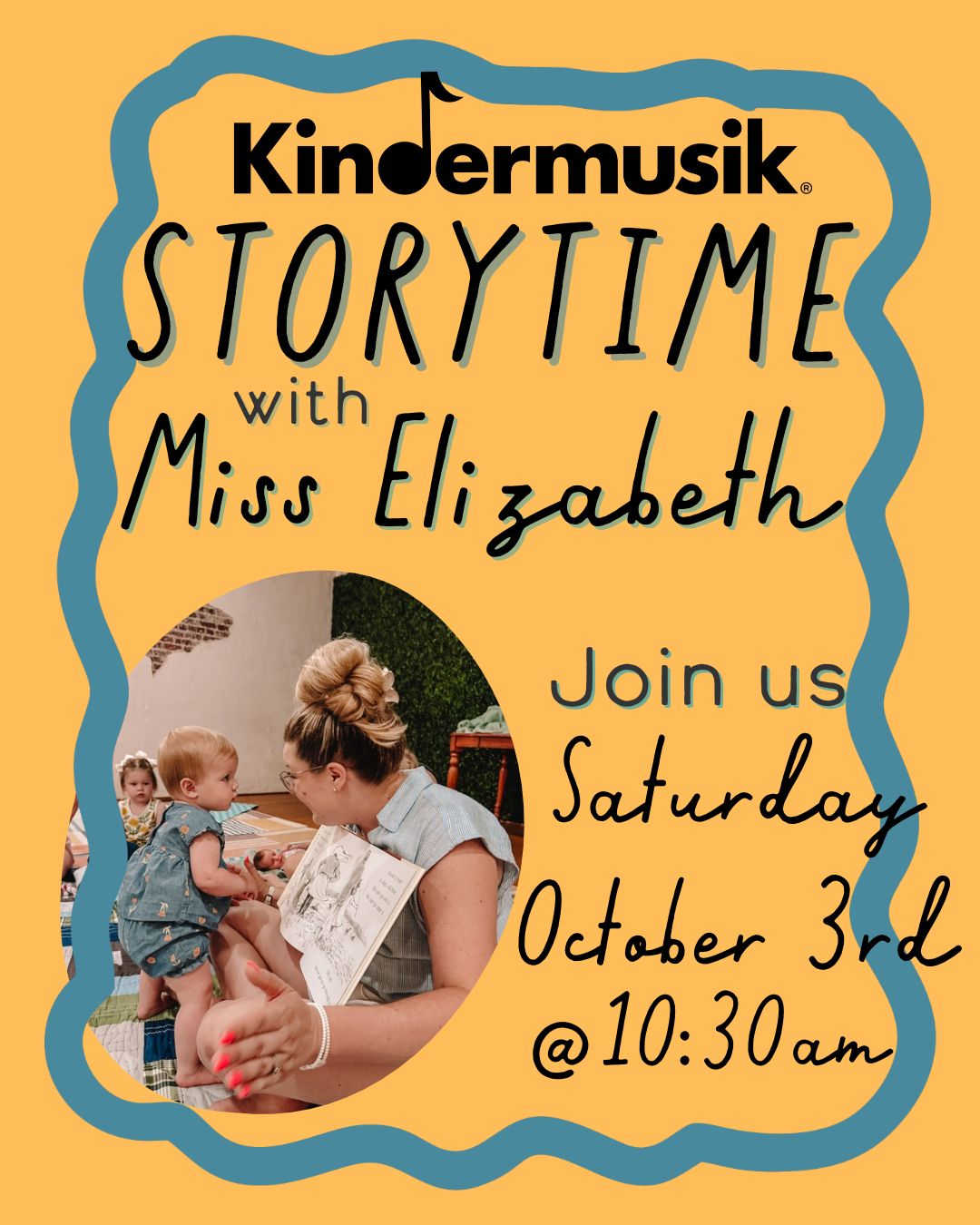 Storytime with Mrs. Elizabeth + Kindermusik